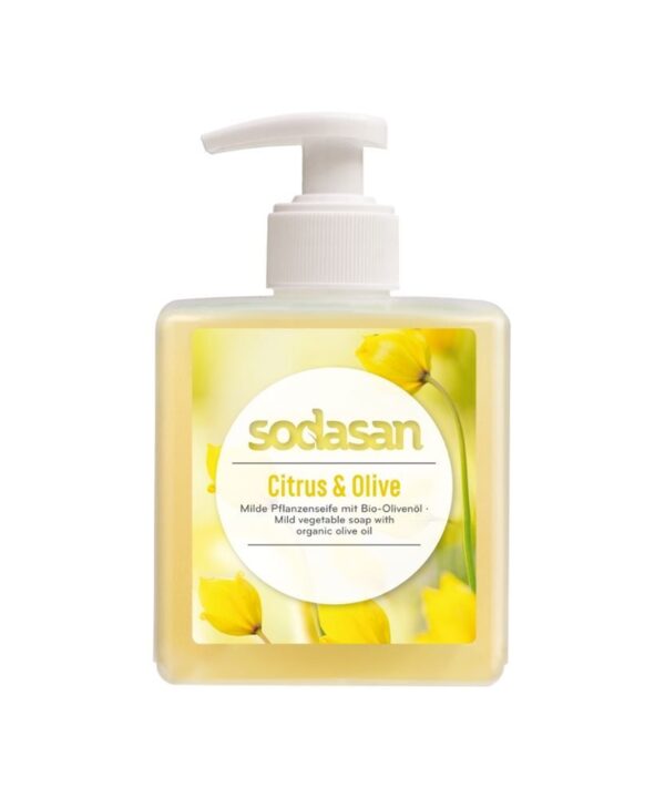 Citrus & Olive milde Pflanzenseife Sodasan