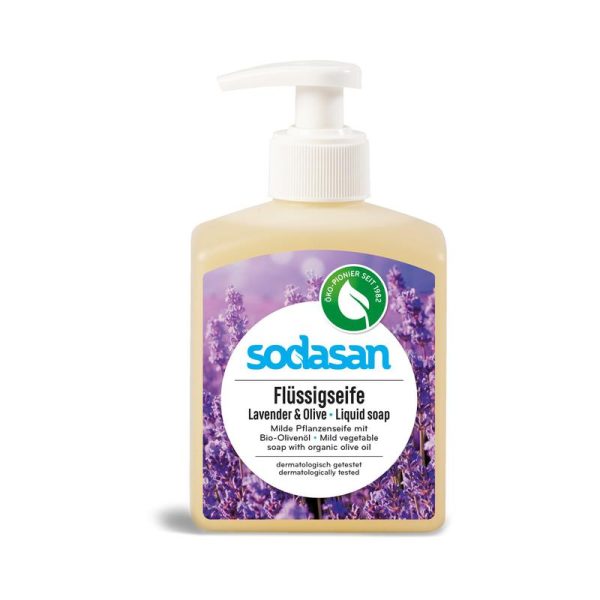 Lavendel & Olive milde Pflanzenseife Sodasan