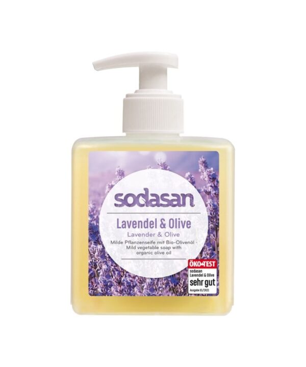 Lavendel & Olive milde Pflanzenseife Sodasan