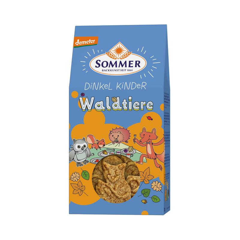 Dinkel Kinder Waldtiere Sommer