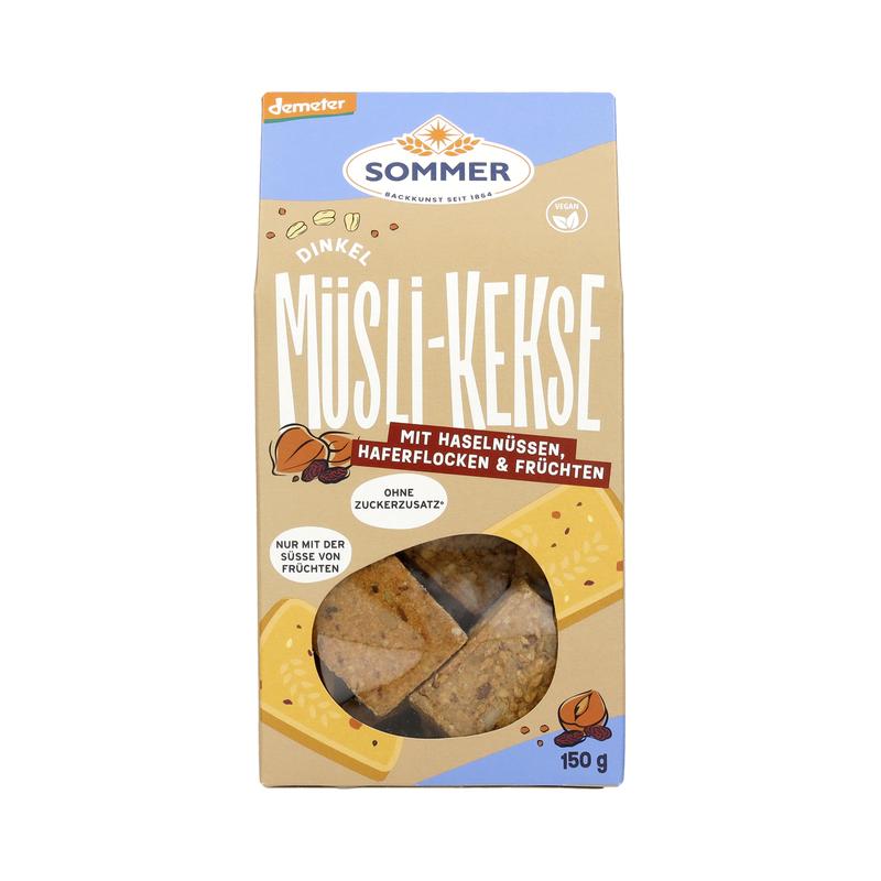 Dinkel Müsli-Kekse Sommer