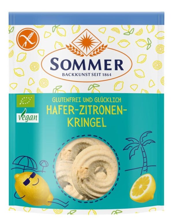 Hafer-Zitronen-Kringel Sommer