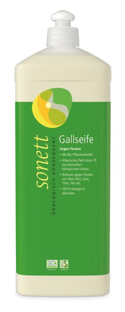 Sonett - Gallseife 6 Stück zu 1 l