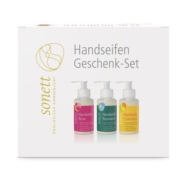 Handseifen Geschenk-Set Sonett