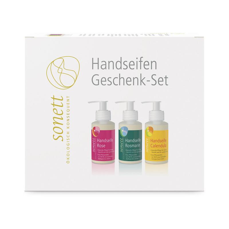 Handseifen Geschenk-Set Sonett