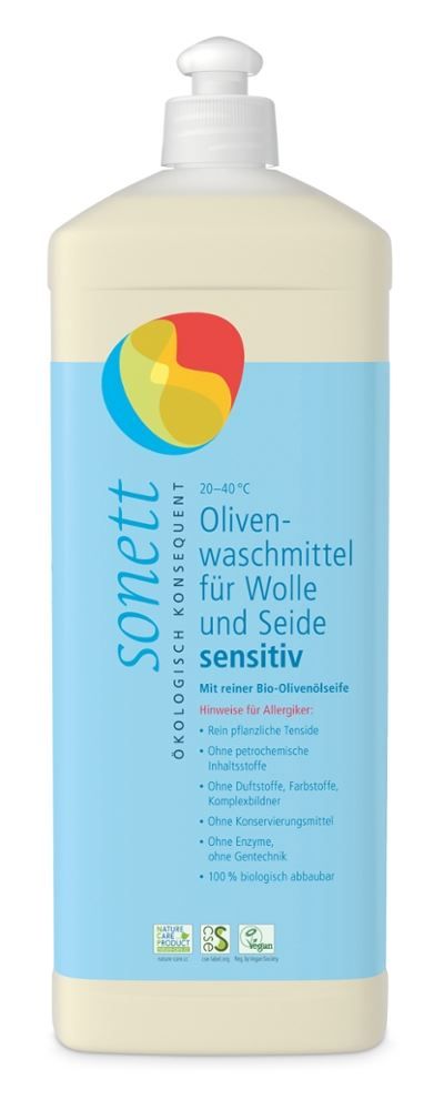 Sonett - Olivenwaschmittel 6 Stück zu 1 l