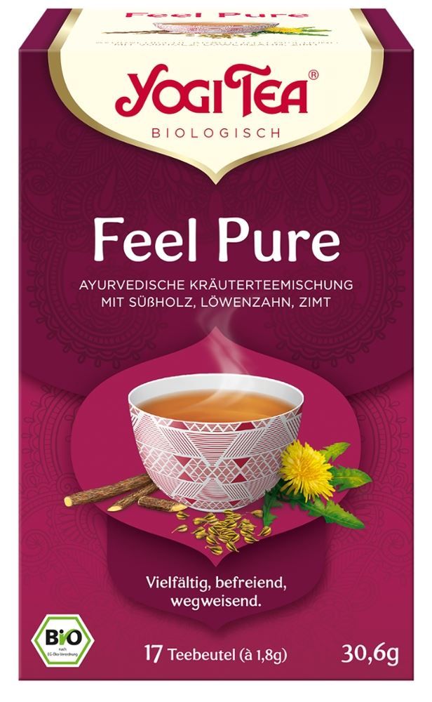 Yogi Tea - Feel Pure Teebeutel 6 Stück