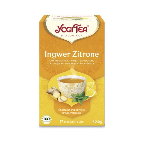 Ingwer Zitrone YogiTea