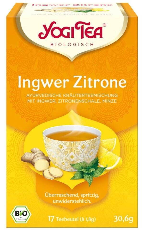 Ingwer Zitrone YogiTea