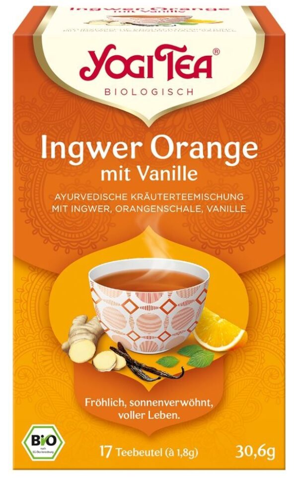 Ingwer Orange YogiTea