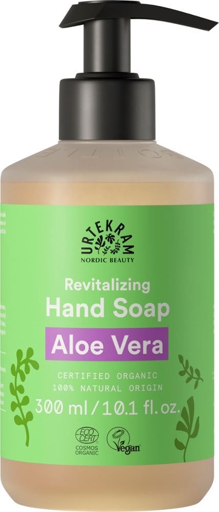 Urtekram - Flüssigseife Aloe Vera 6 Stück zu 300 ml