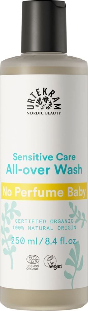 Urtekram - Sensitive Care All-over Wash No Perfume Baby 250 ml