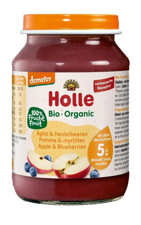 Apfel & Heidelbeeren Holle