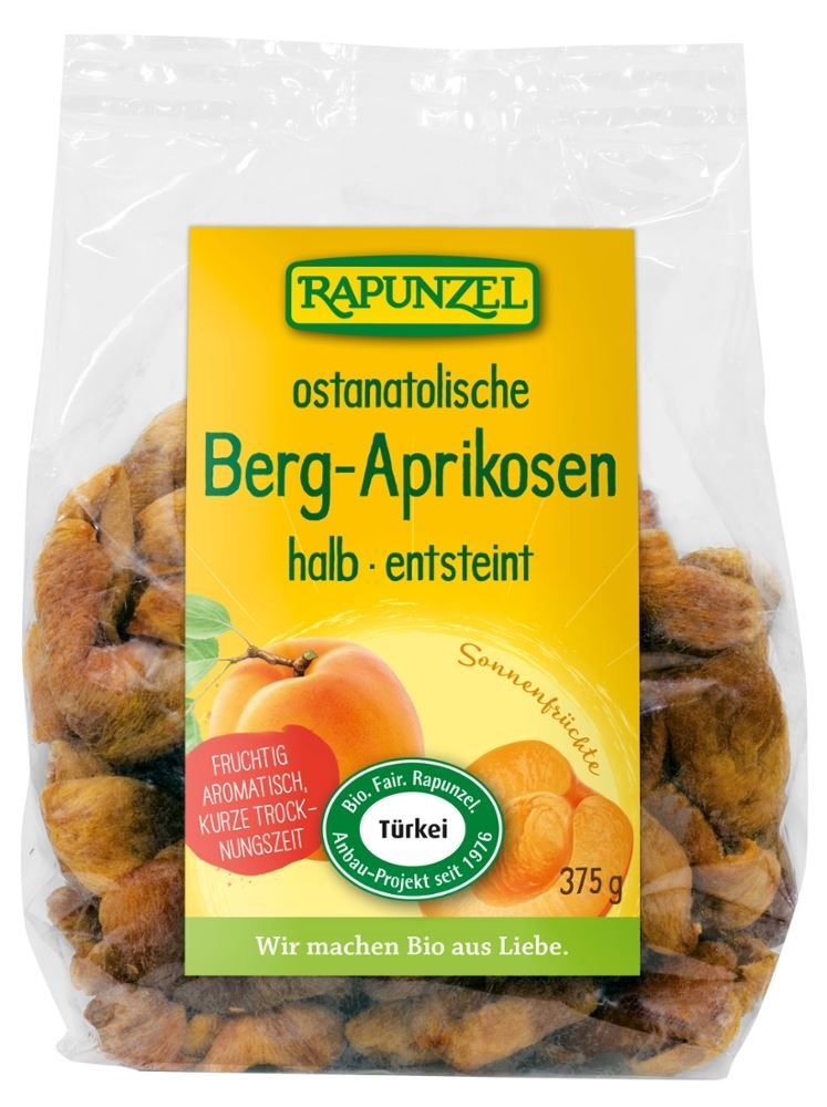 Rapunzel - ostanatolische Berg-Aprikosen 6 Stück zu 375 g