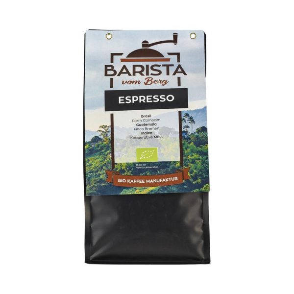 Espresso Brasil Guatemala Indien Barista vom Berg
