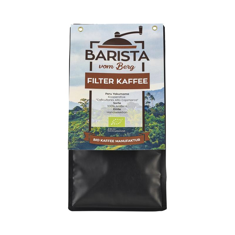 Filter Kaffee Peru Yakumama Barista vom Berg