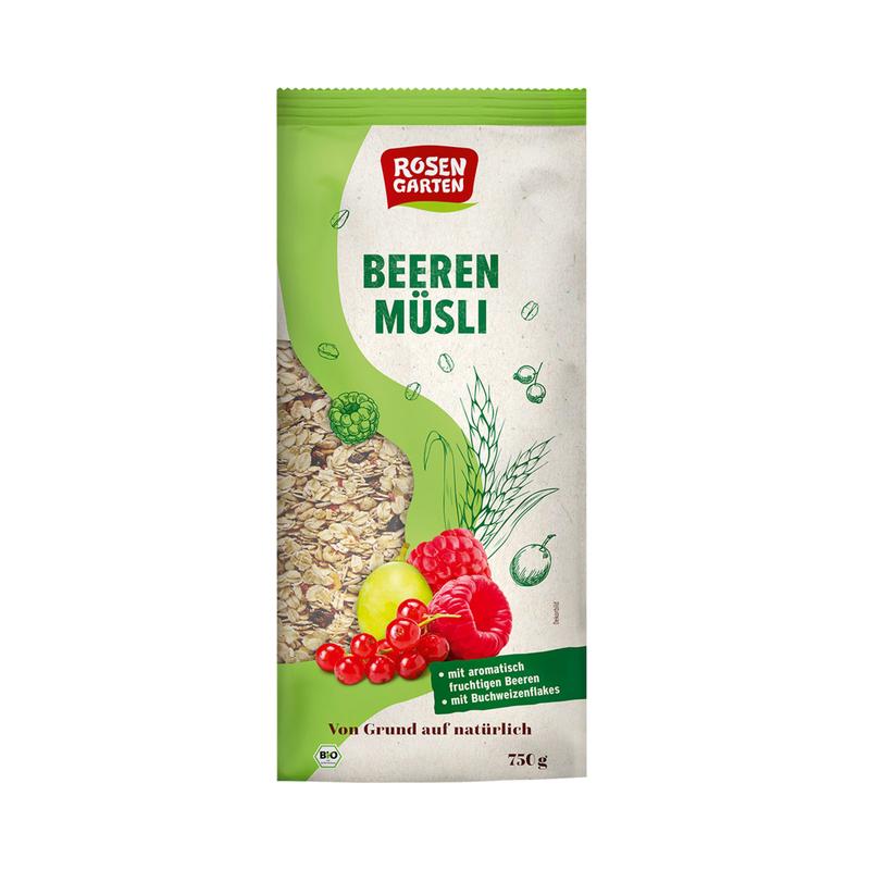Beeren Müsli Rosengarten
