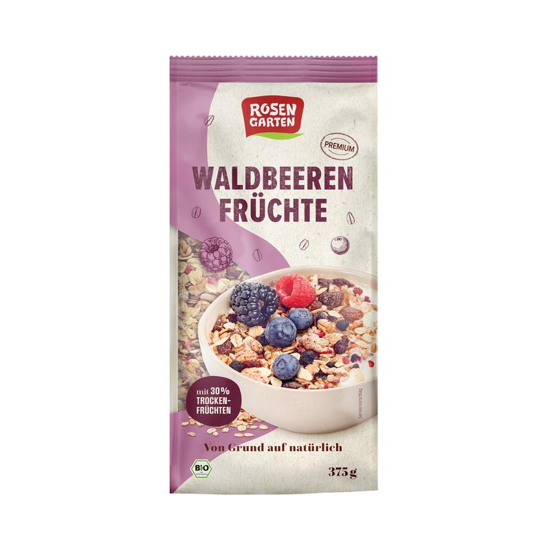 Waldbeeren Früchte Rosengarten