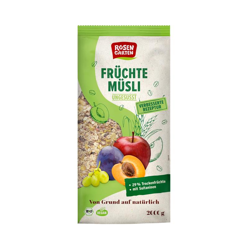 Früchte Müsli Ungesüsst Rosengarten