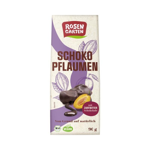 Schoko Pflaumen Rosengarten