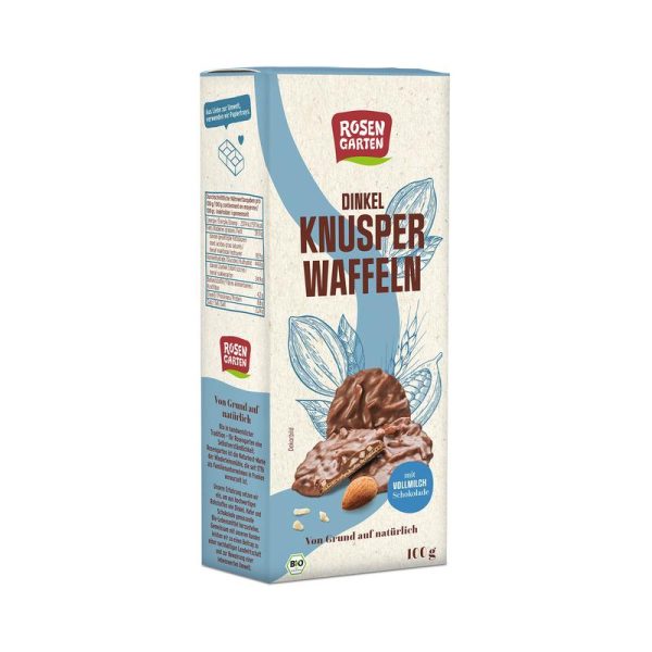 Dinkel Knusper Waffeln Vollmilch Rosengarten