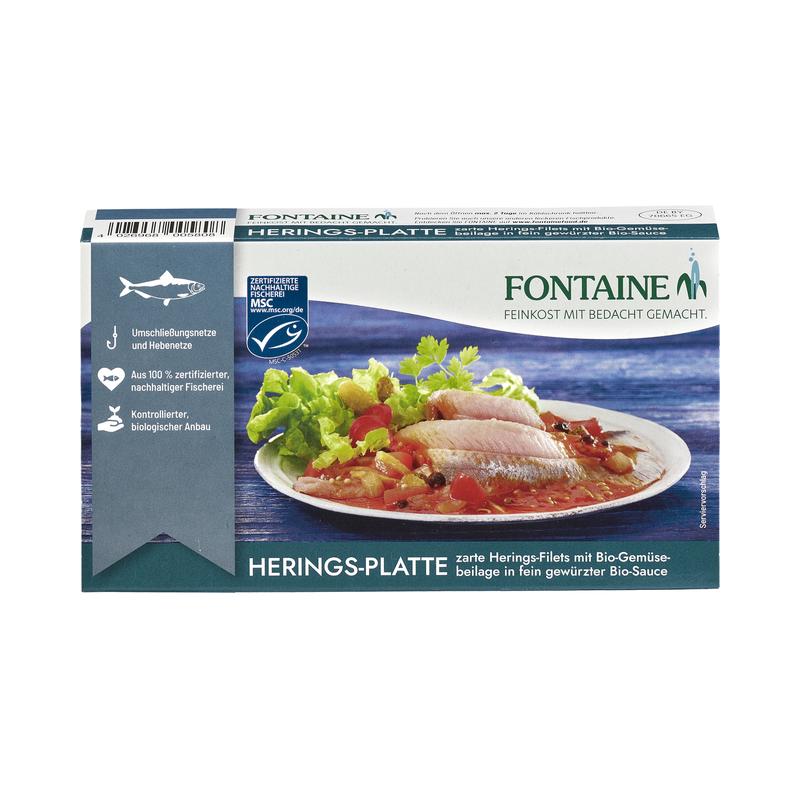 Heringsplatte Fontaine
