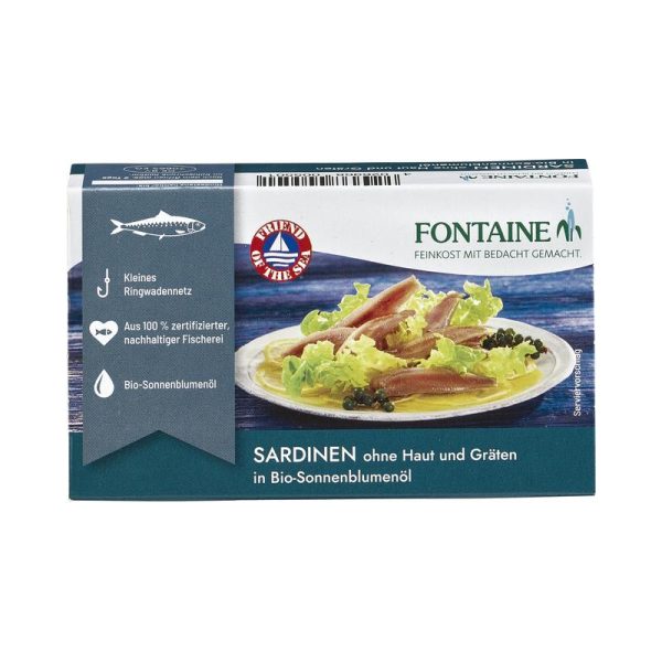 Sardinen ohne Haut und Gräten Fontaine