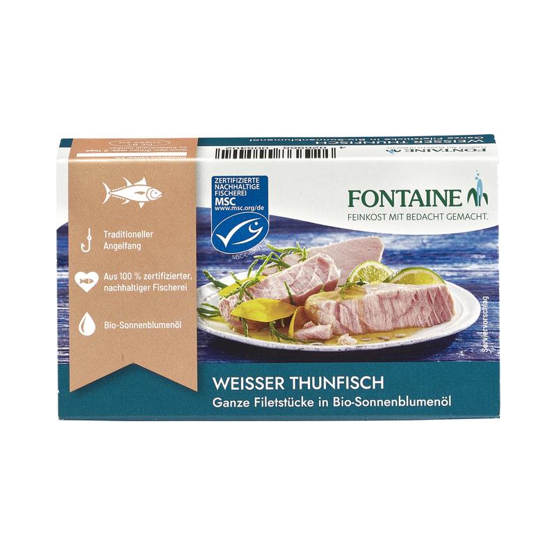 Weisser Thunfisch Fontaine