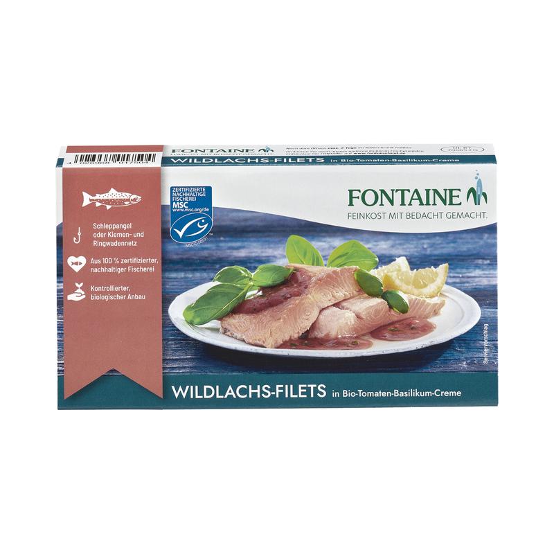 Wildlachs Filets Fontaine
