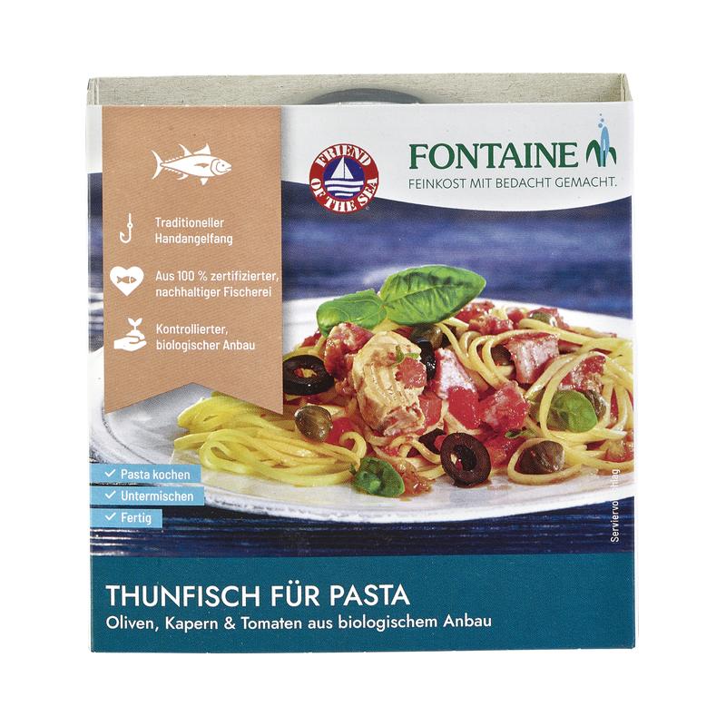 Thunfisch für Pasta Fontaine