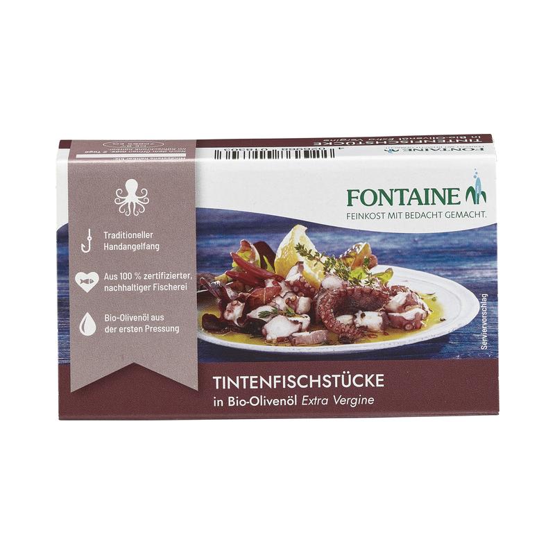 Tintenfischstücke Fontaine