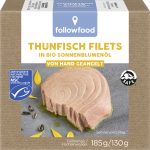 Thunfisch Filets in Bio-Sonnenblumenöl Followfood