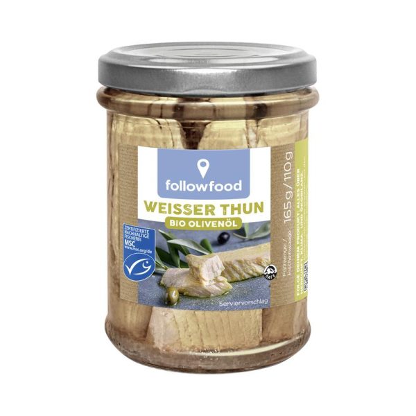 Weisser Thun Olivenöl Folllowfish