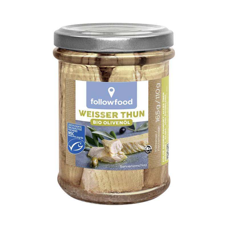 Weisser Thun Olivenöl Folllowfish
