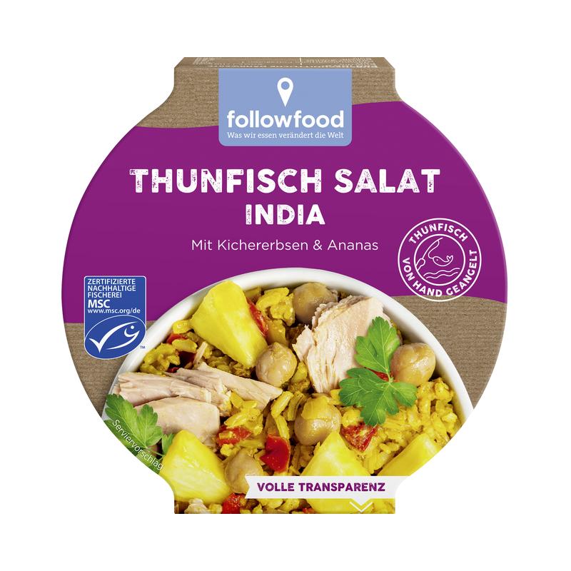 Thunfisch-Salat Indian Curry Followfood