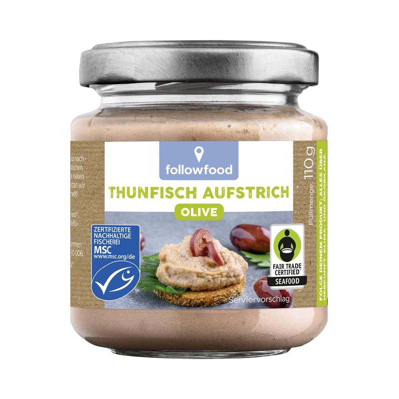 Thunfisch-Aufstrich Olive followfood