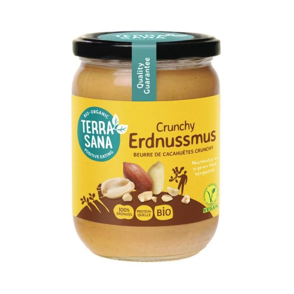 Crunchy Erdnussmus TerraSana