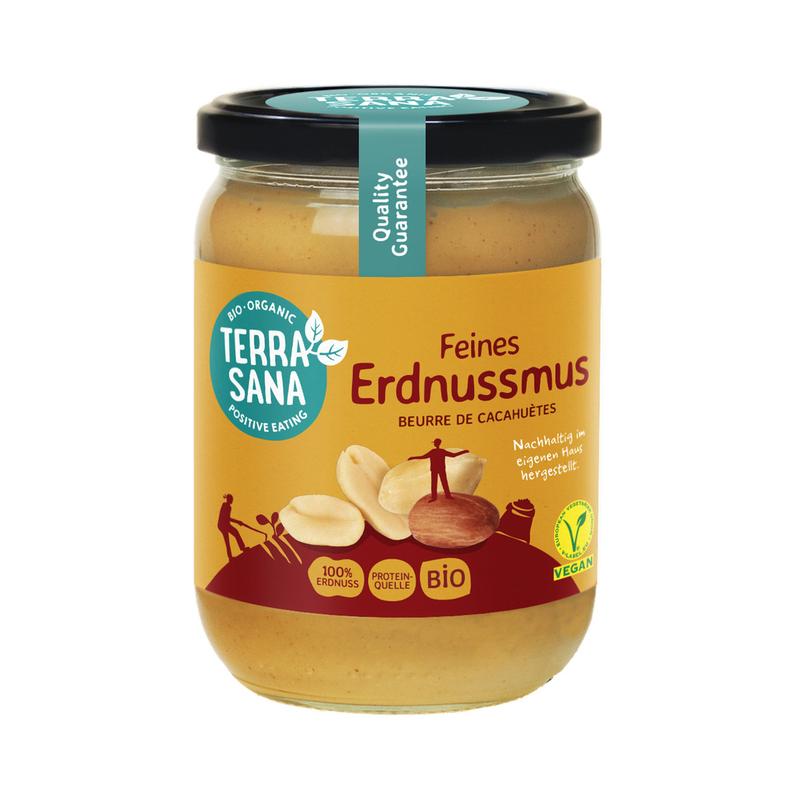 Feines Erdnussmus TerraSana